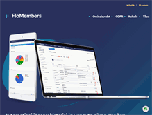 Tablet Screenshot of flomembers.fi